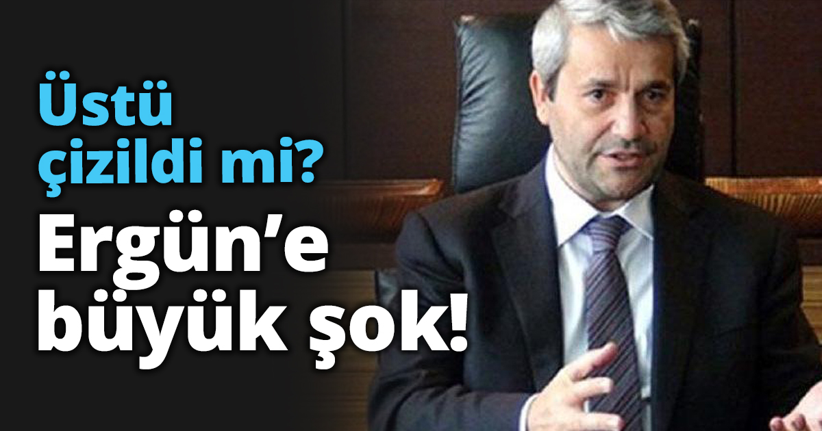 Üstü çizildi mi? Ergün’e büyük şok!