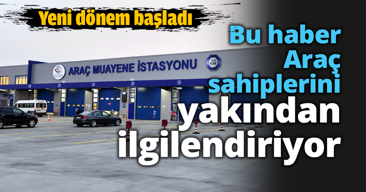Bu haber Araç sahiplerini yakından ilgilendiriyor