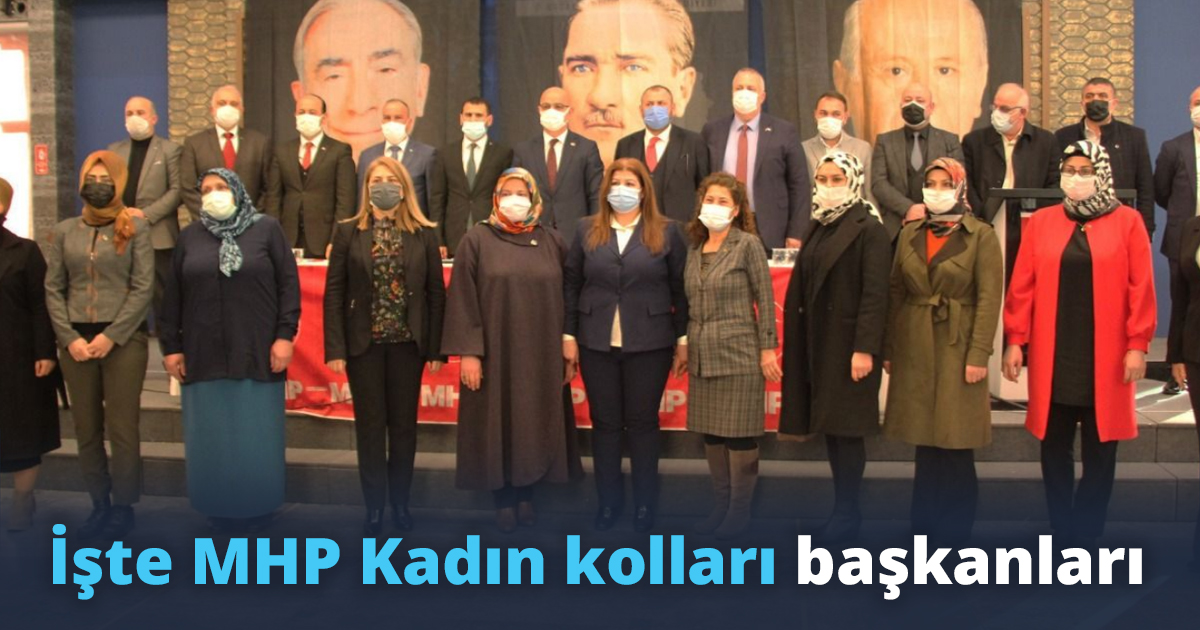 İşte MHP Kadın kolları başkanları