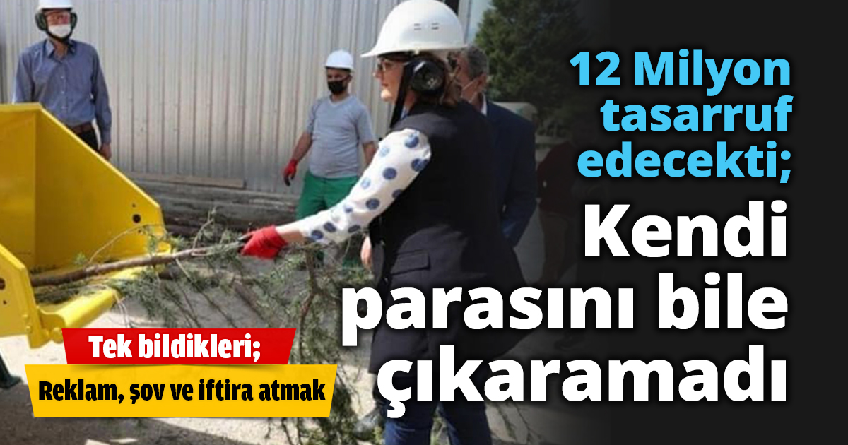 12 Milyon tasarruf edecekti; kendi parasını bile çıkaramadı