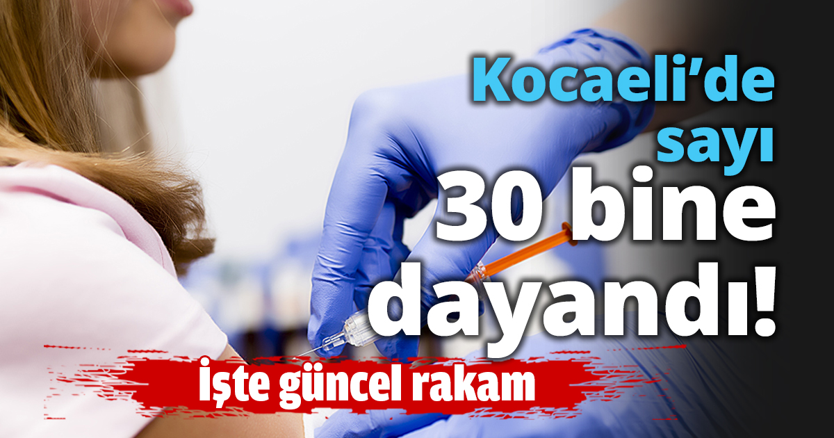 Kocaeli’de sayı 30 bine dayandı!
