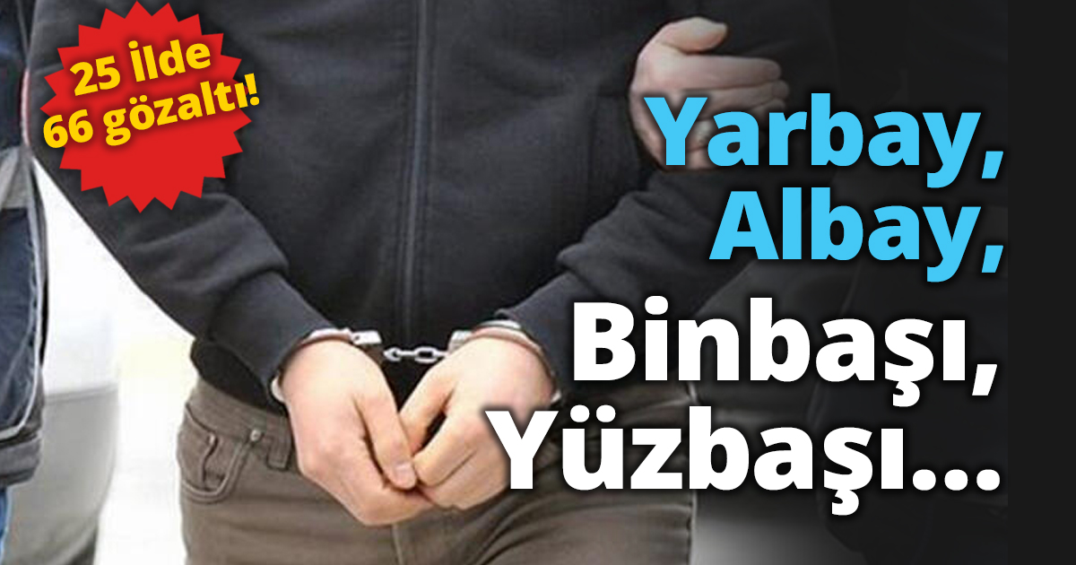 Yarbay, Albay, Binbaşı, Yüzbaşı…