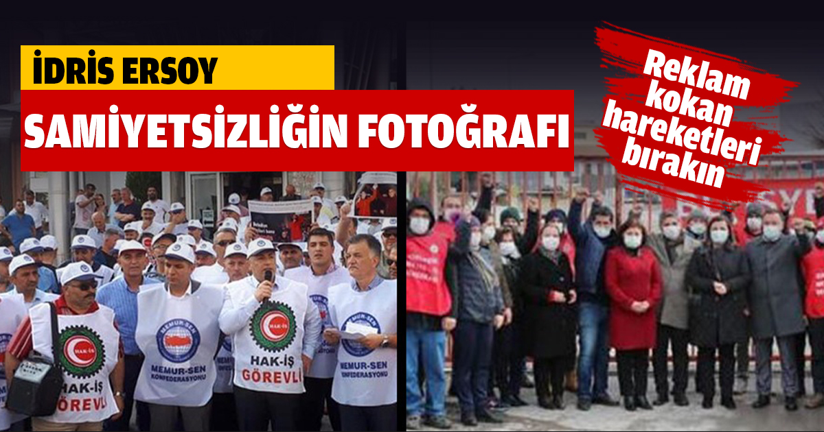 SAMİYETSİZLİĞİN FOTOĞRAFI              