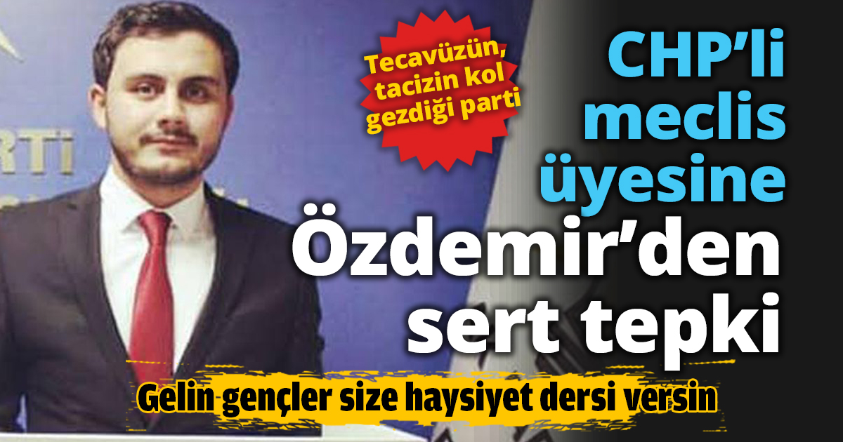 CHP’li meclis üyesine Özdemir’den sert tepki