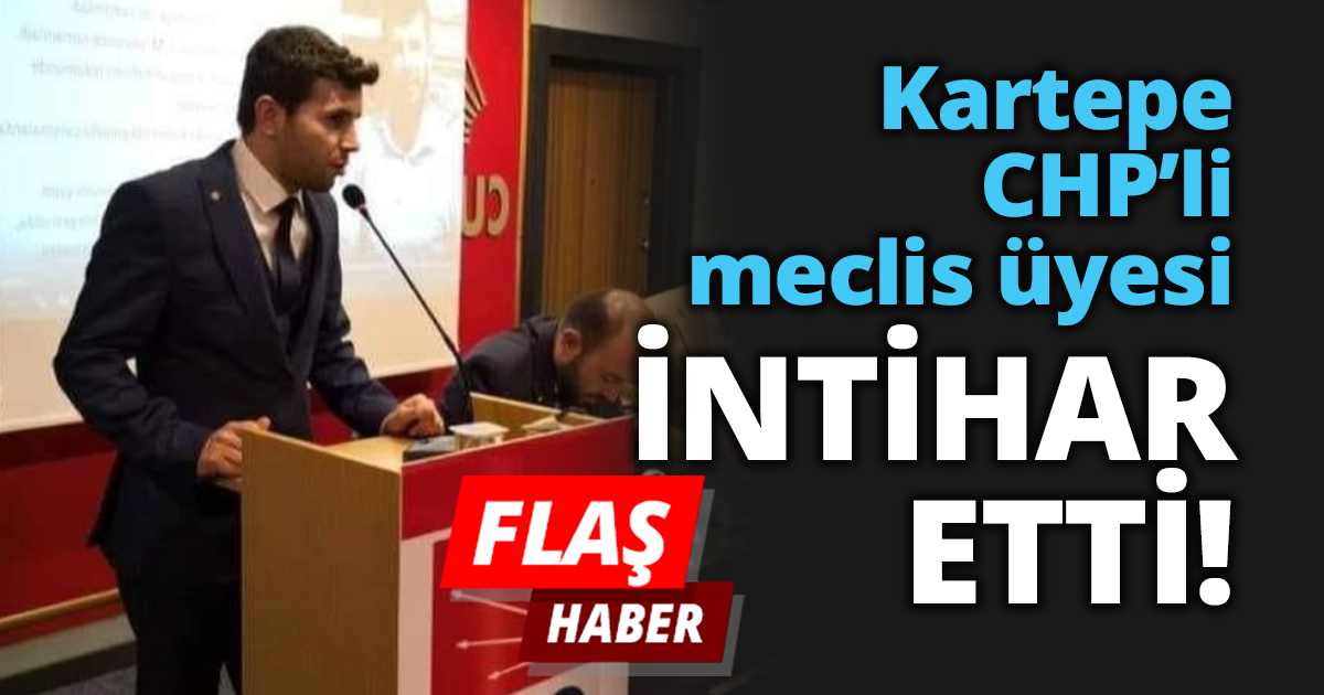 Kartepe CHP’li meclis üyesi intihar etti!