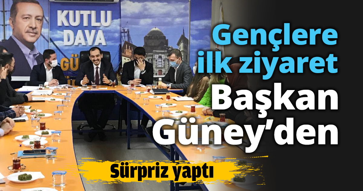 Gençlere ilk ziyaret Güney’den
