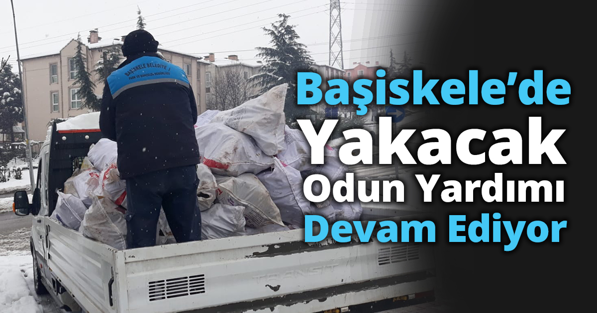 Başiskele’de Yakacak Odun Yardımı Devam Ediyor  