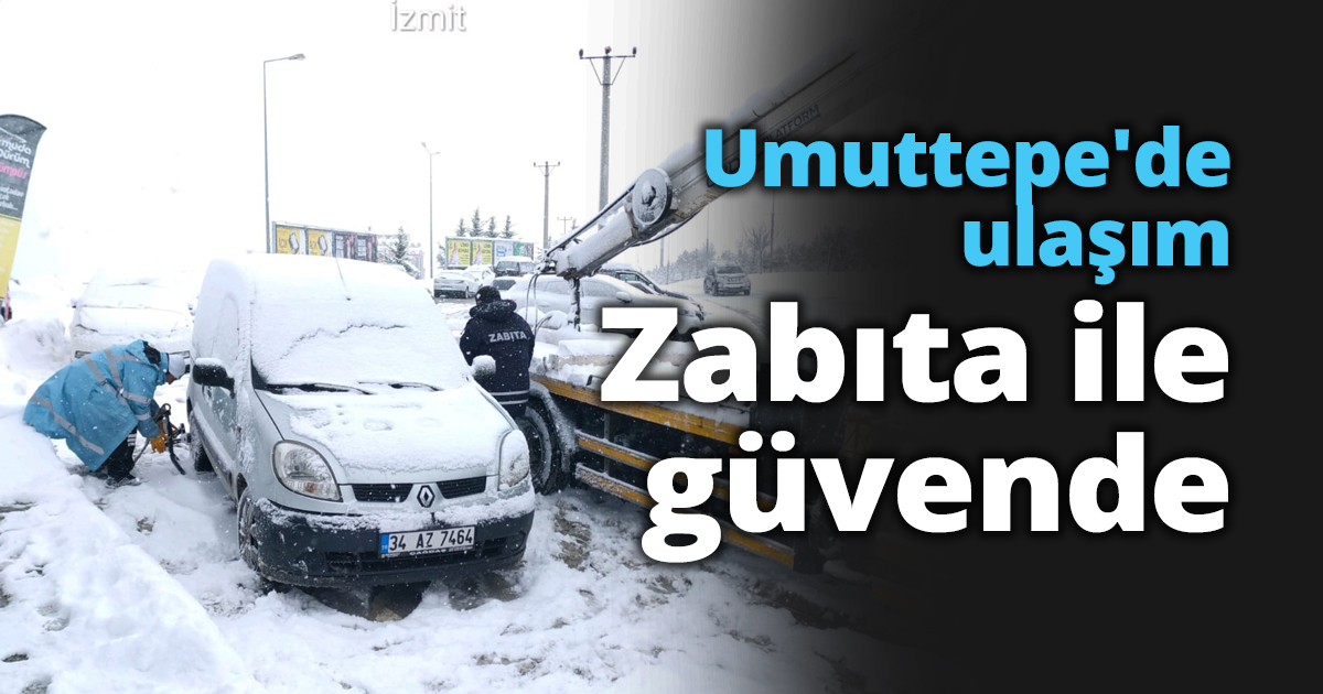 Umuttepe'de ulaşım Zabıta ile güvende