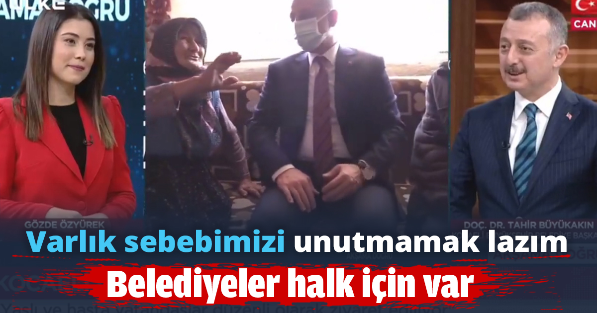 Varlık sebebimizi unutmamak lazım