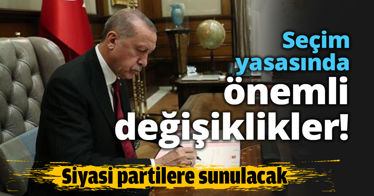 Seçim yasasında önemli değişiklikler!