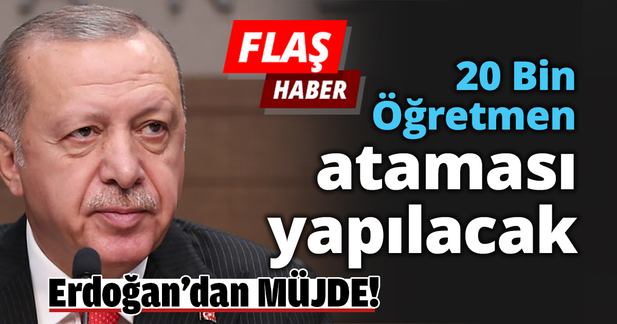 20 Bin Öğretmen Ataması Yapılacak 