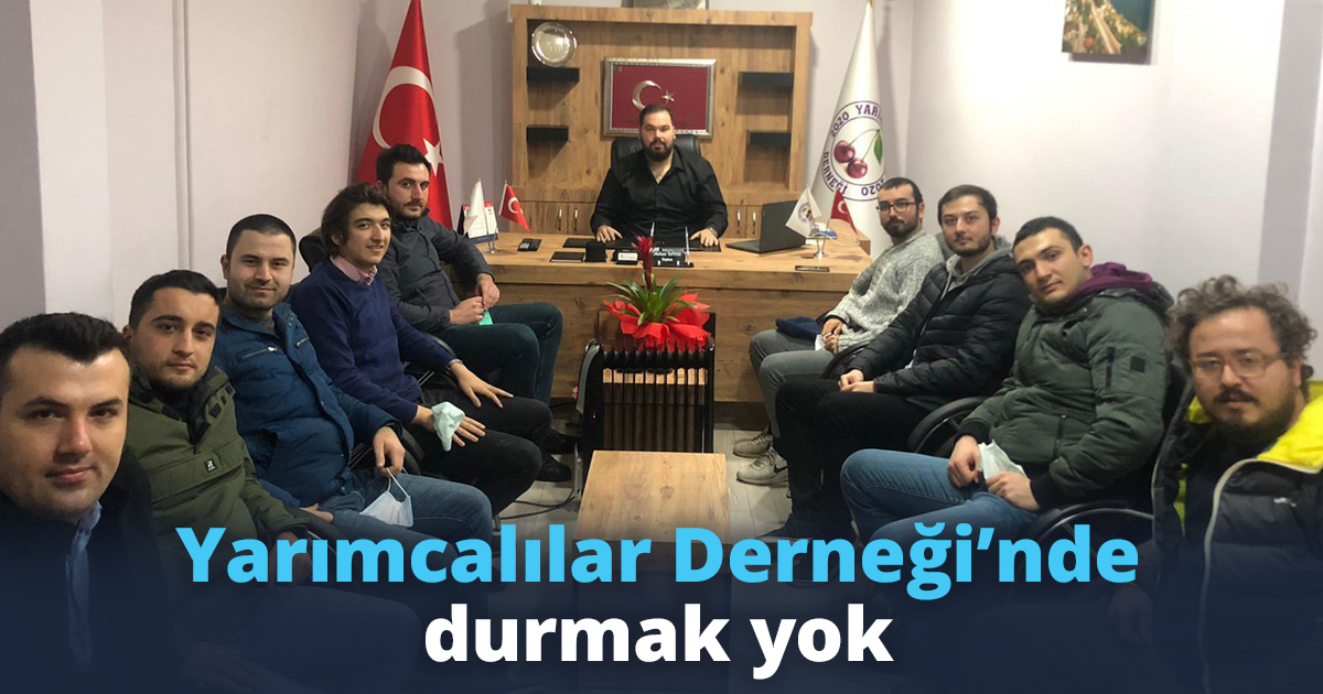Yarımcalılar Derneği’nde durmak yok