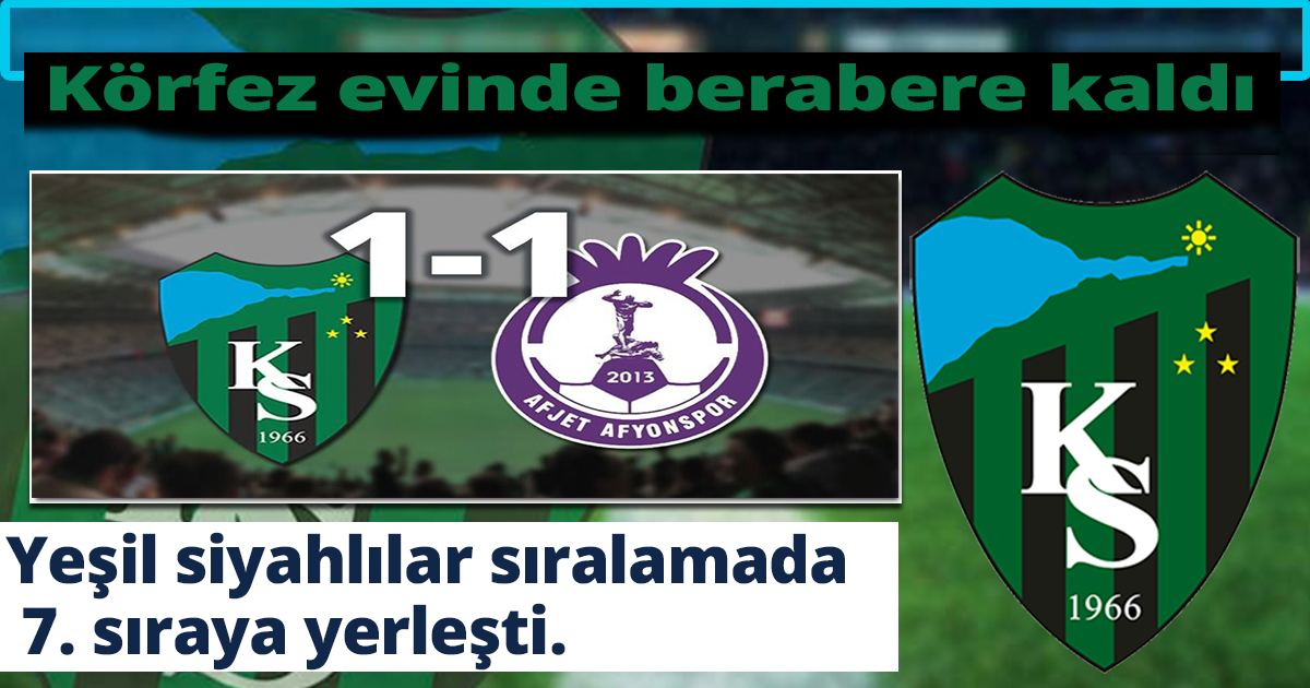 Körfez evinde berabere kaldı