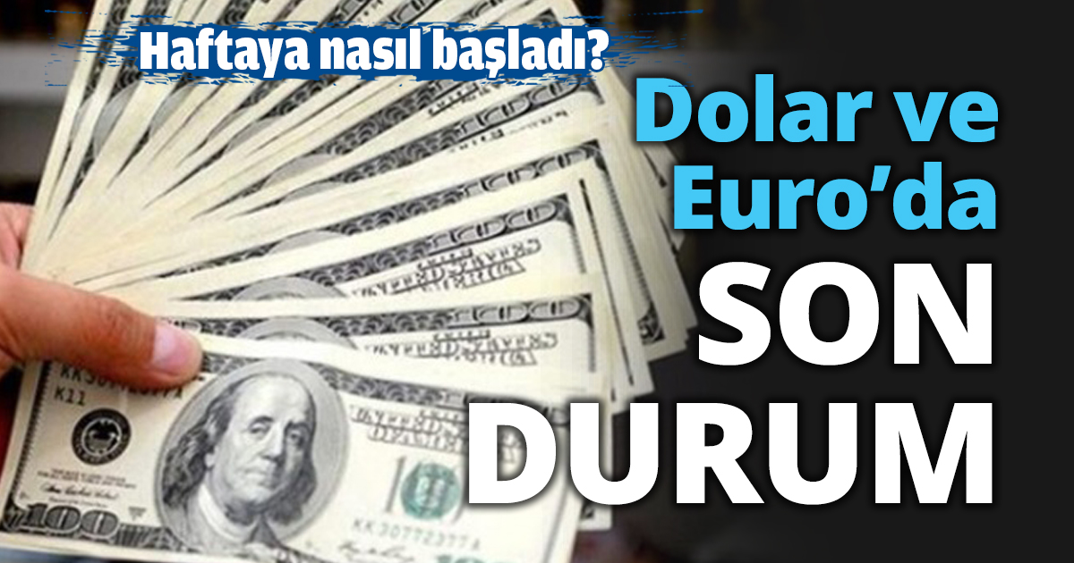 Dolar ve Euro’da son durum