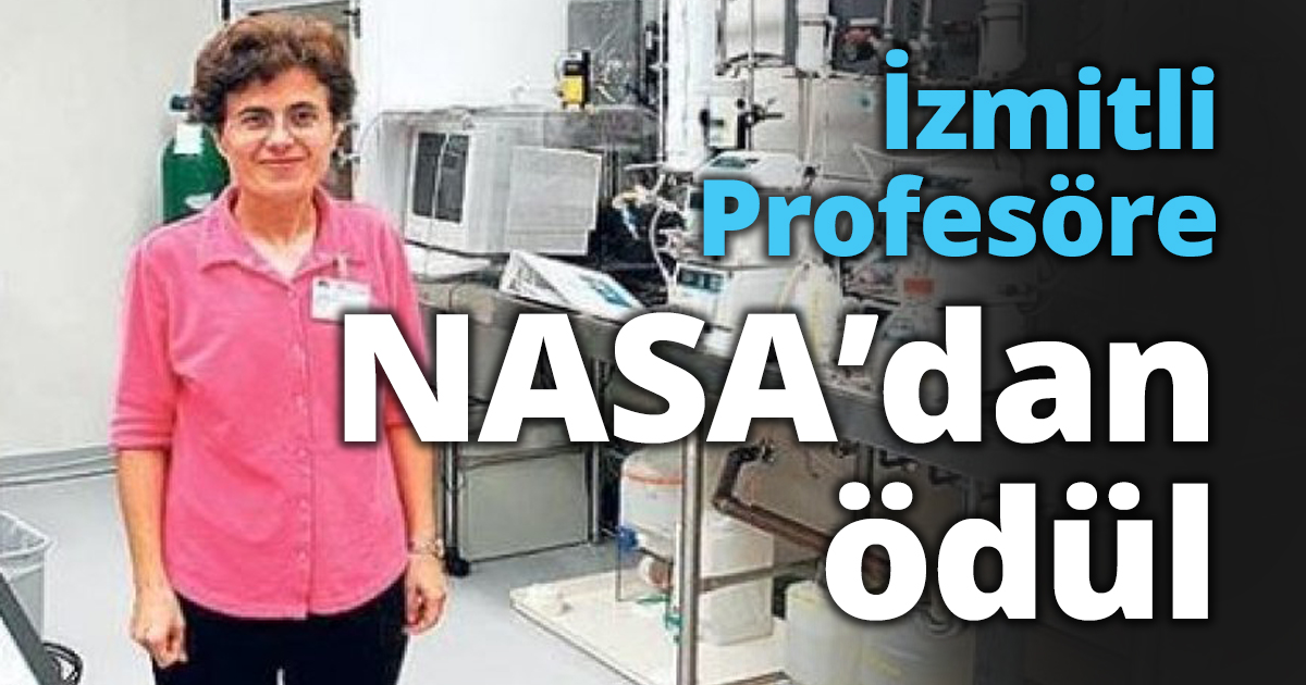 İzmitli Profesöre NASA’dan ödül