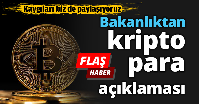 Bakanlıktan kripto para açıklaması