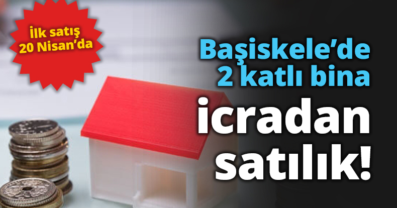 Başiskele’de 2 katlı bina icradan satılık!