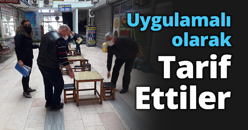 Uygulamalı olarak tarif Ettiler