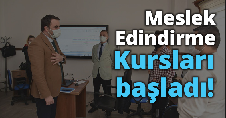 Başiskele Belediyesi Meslek Edindirme Kursları’na Başladı