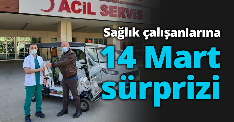 Sağlık çalışanlarına 14 Mart sürprizi   