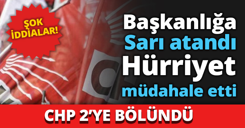 Başkanlığa Sarı atandı Hürriyet müdahale etti