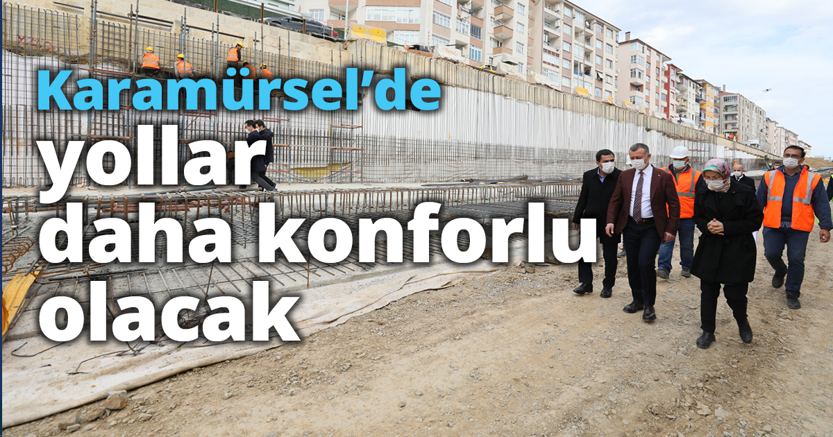 Karamürsel’de yolları daha konforlu olacak