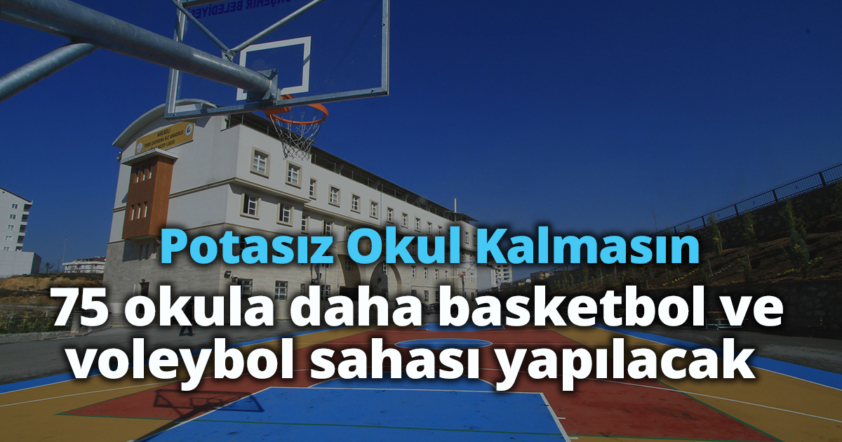 Potasız Okul Kalmasın