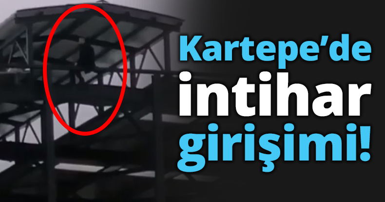 Kartepe’de intihar girişimi!