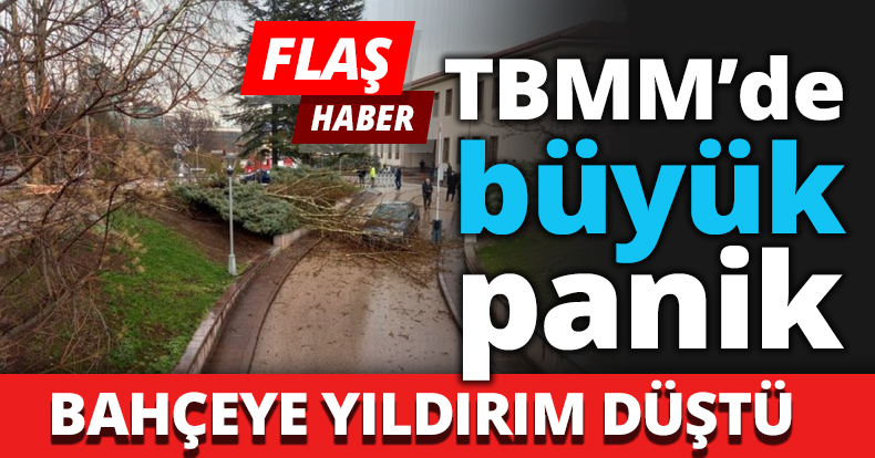 TBMM panik anları