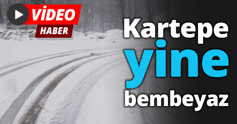 Kartepe yine bembeyaz