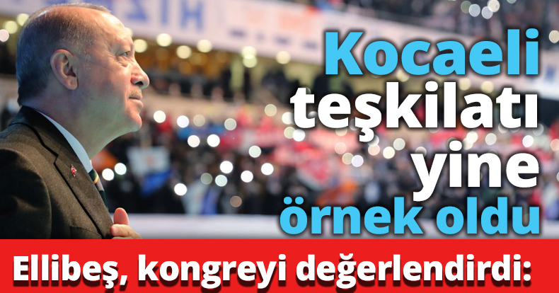 Kocaeli teşkilatı yine örnek oldu