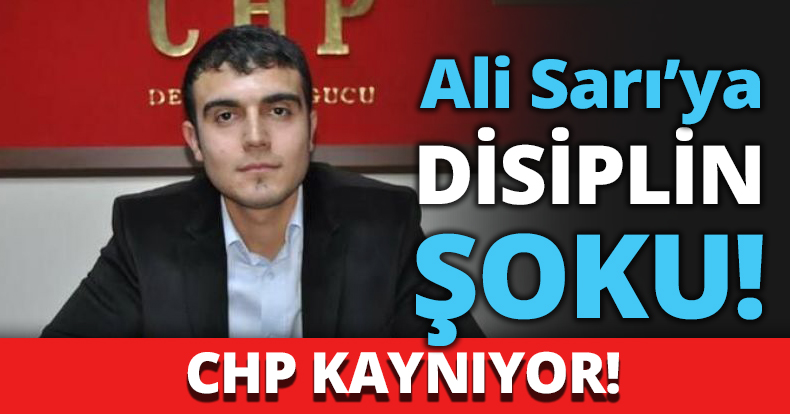Ali Sarı’ya DİSİPLİN ŞOKU!