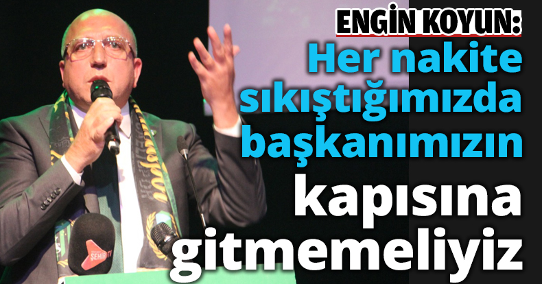 Her nakite sıkıştığımızda başkanımızın kapısına gitmemeliyiz