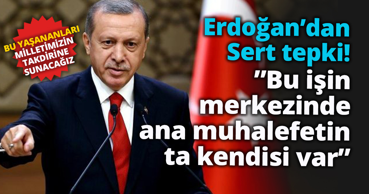 Erdoğan’dan 104 emekli amirale sert tepki: ” Bu işin merkezinde ana muhalefet partisinin ta kendisi var”