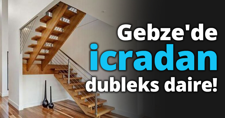 Gebze'de icradan dubleks daire!
