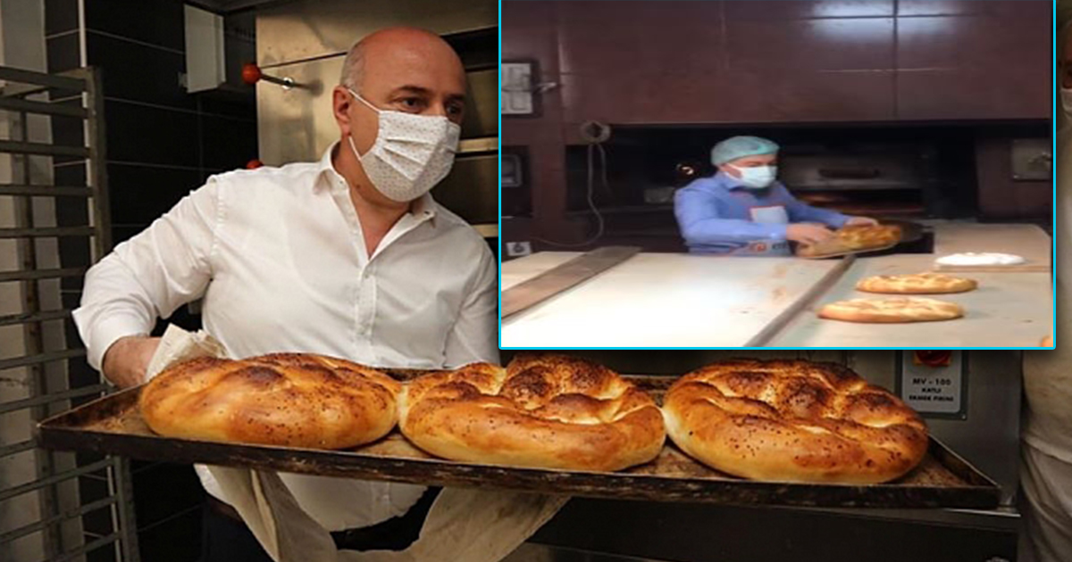 Başkan Şayir ve Bıyık’tan pide yapımında düello