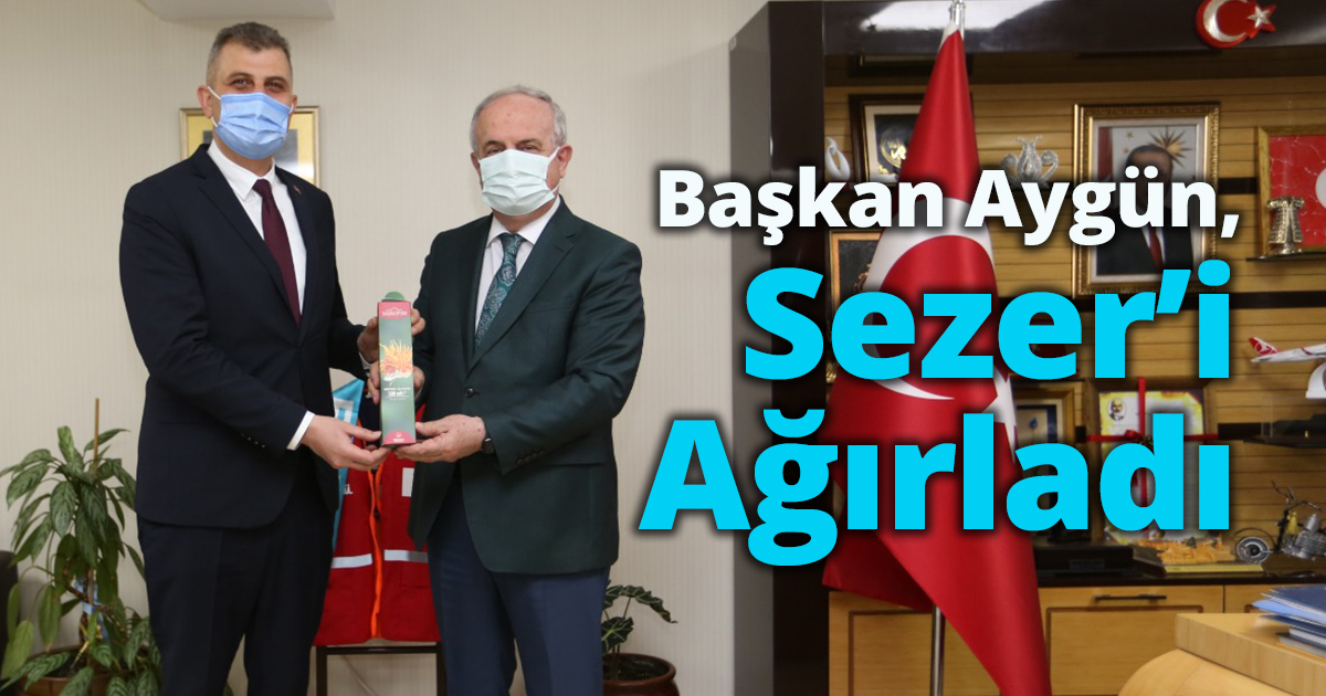 Başkan Aygün, Sezer’i Ağırladı
