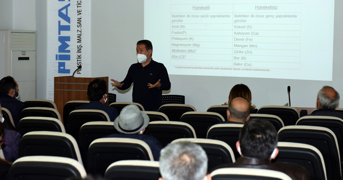 Büyükşehir’den çiftçilere ‘’İyi Tarım Uygulamaları Sertifikası’’