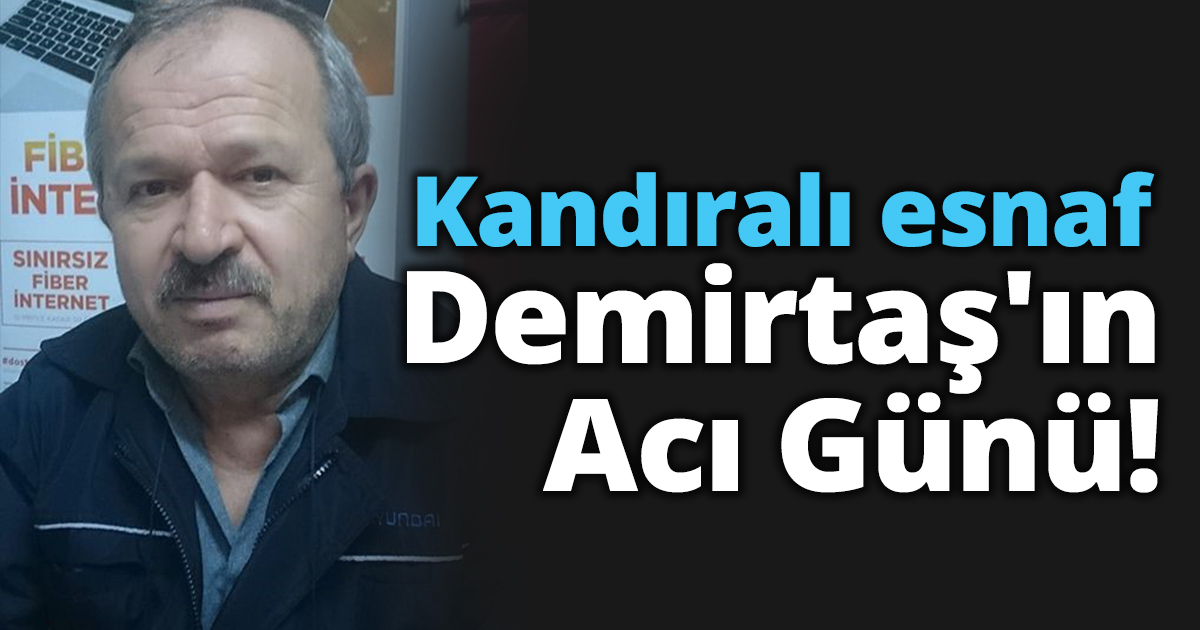 Kandıralı esnaf Demirtaş'ın avı günü!