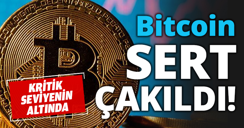 Bitcoin SERT ÇAKILDI!