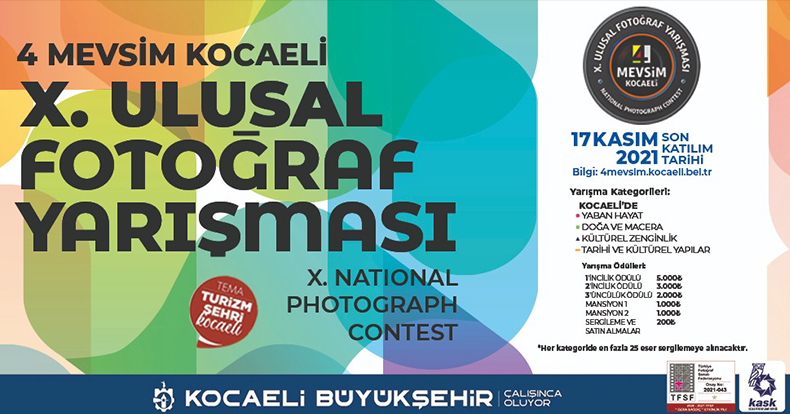 4 Mevsim Kocaeli 10. Ulusal Fotoğraf Yarışması başlıyor