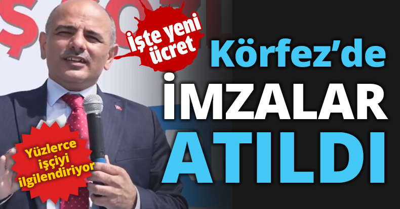 Körfez’de imzalar atıldı