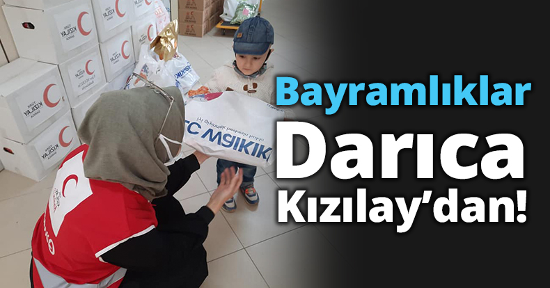 Bayramlıklar Darıca Kızılay’dan! 