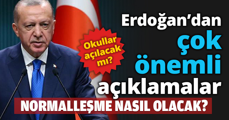 Erdoğan’dan çok önemli açıklamalar