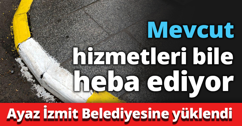 Mevcut hizmetleri bile heba ediyor