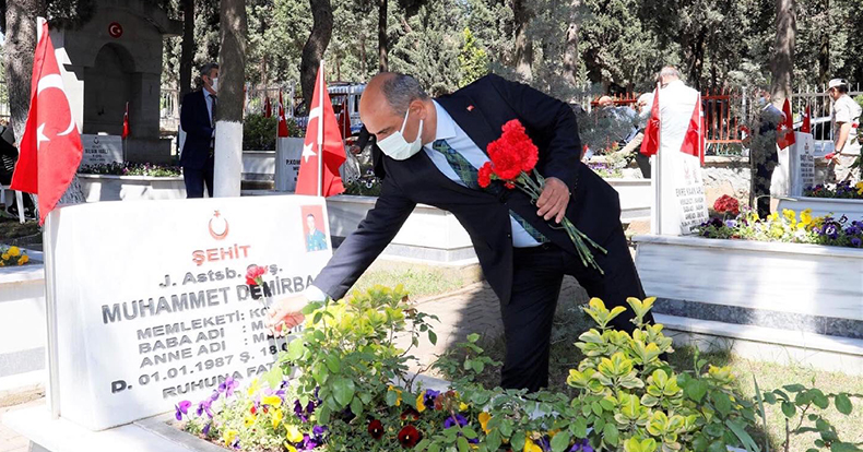 Körfez’de şehitler unutulmadı