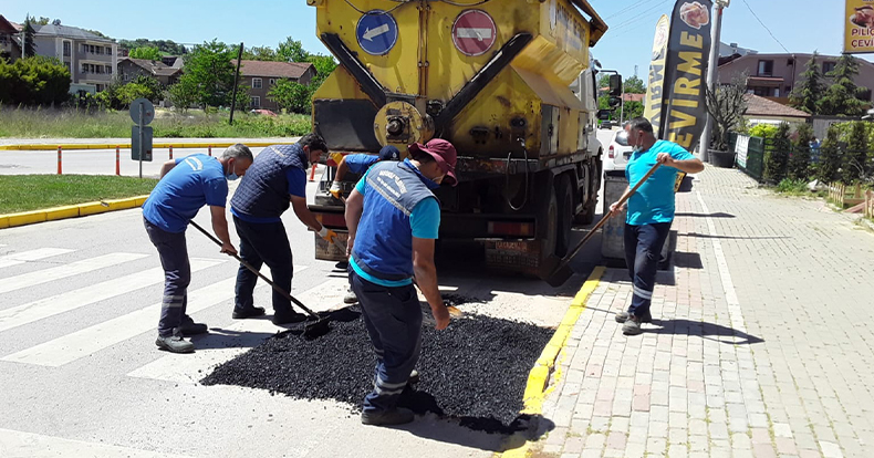 Başiskele’nin Yolları Tam Kapanmada Konforlu Hale Geliyor