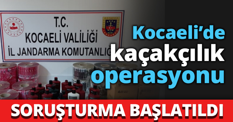 Jandarmadan kaçakçılık operasyonu