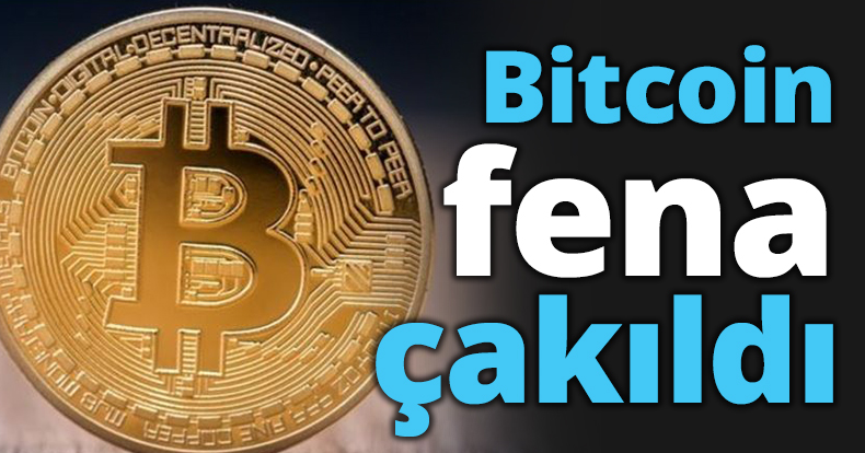 Bitcoin fena çakıldı