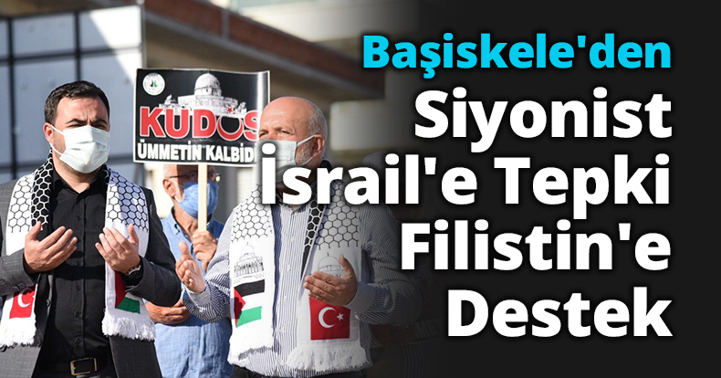 Başiskele'den Siyonist İsrail'e Tepki Filistin'e Destek